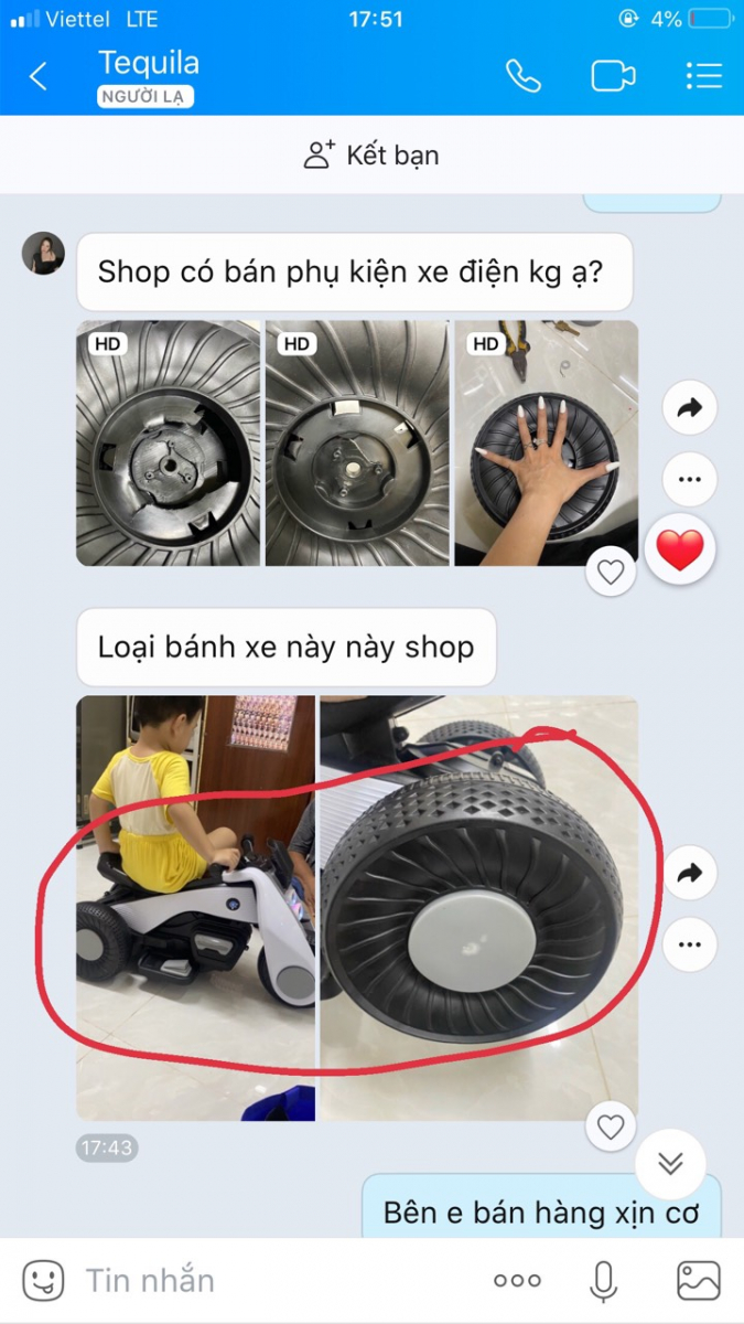 Xe máy điện trẻ em Rolls Rick
