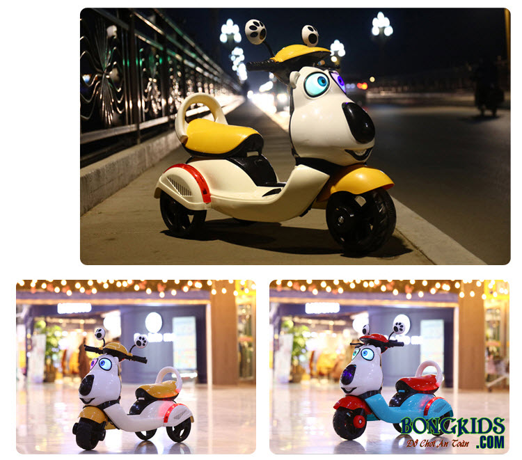 Xe máy điện trẻ em Vespa HLM-5588 16