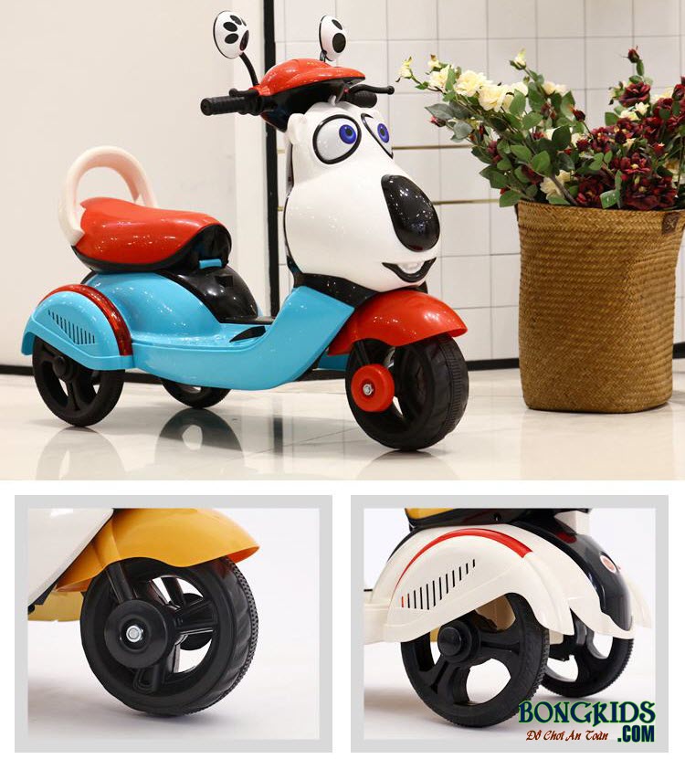 Xe máy điện trẻ em Vespa HLM-5588 5