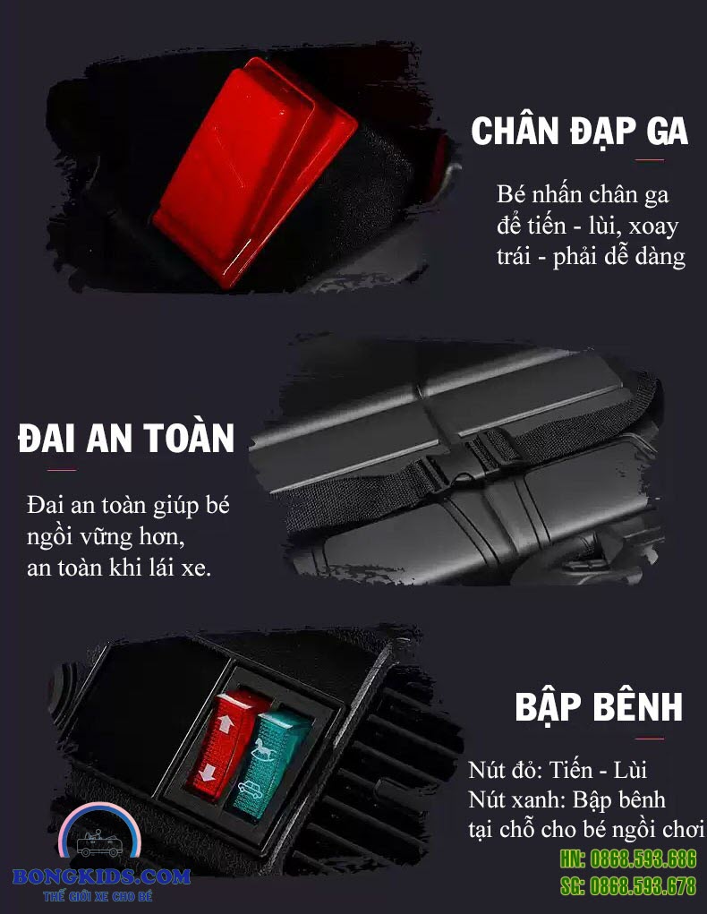 Xe ô tô điện trẻ em 21M
