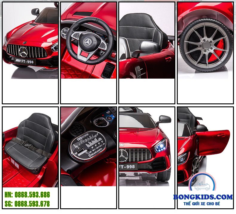 Xe ô tô điện trẻ em Mercedes FT998