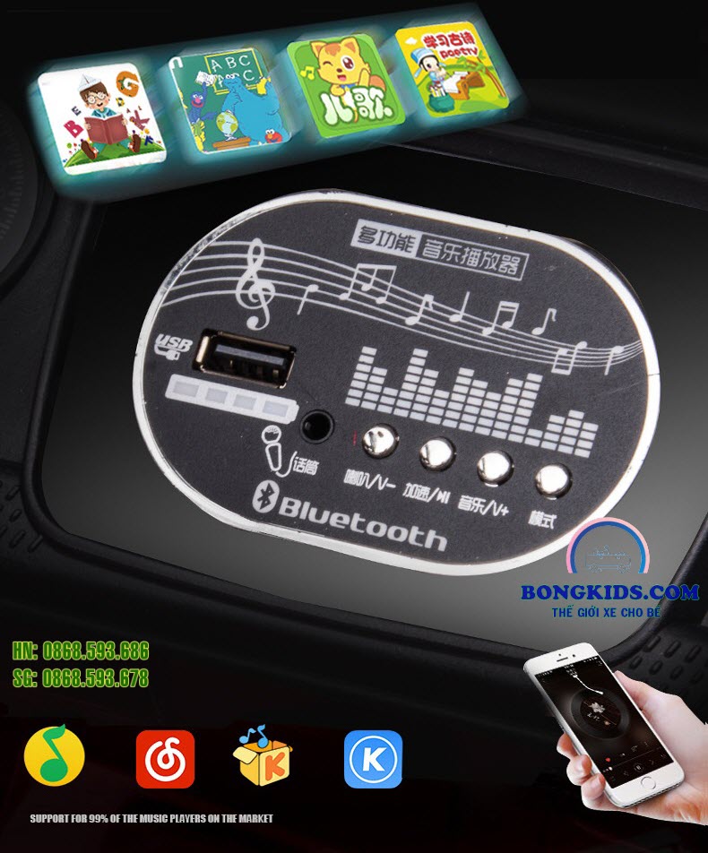 Xe ô tô điện trẻ em Mercedes FT998