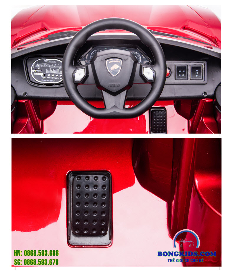 Xe ô tô điện trẻ em Lamborghini HD918