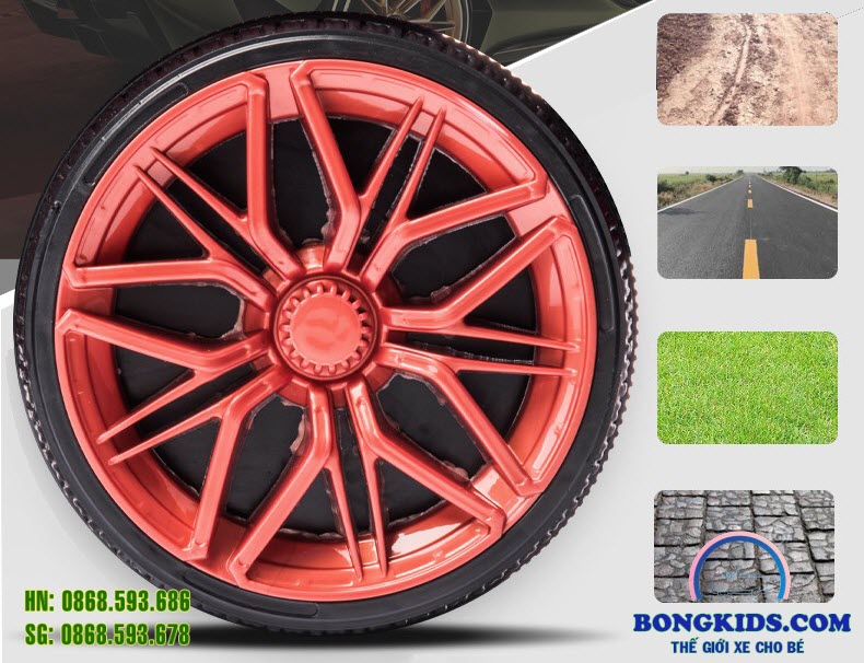 bánh xe ô tô điện trẻ em Lamborghini XGZ7188