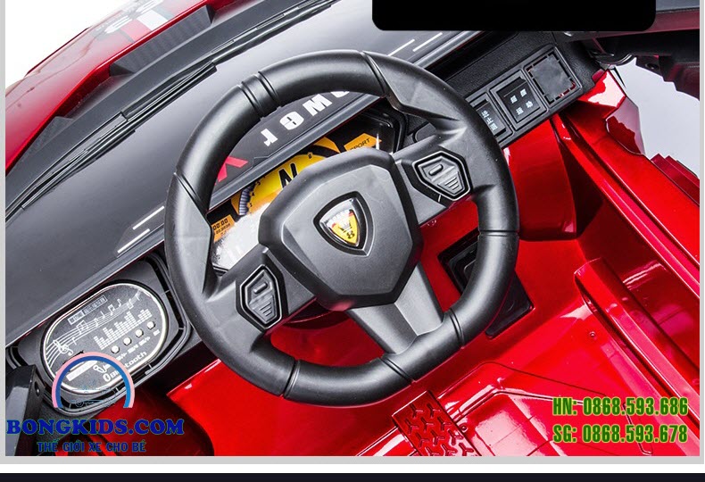 Vô lăng xe ô tô điện trẻ em Lamborghini XGZ7188