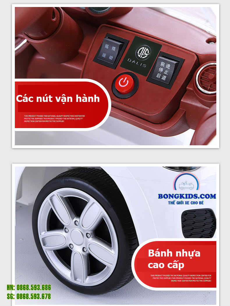 Xe ô tô điện trẻ em Mini Cooper DLS06