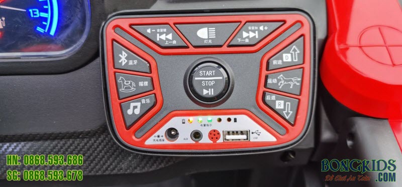 Xe ô tô điện trẻ em Nel918 cao cấp