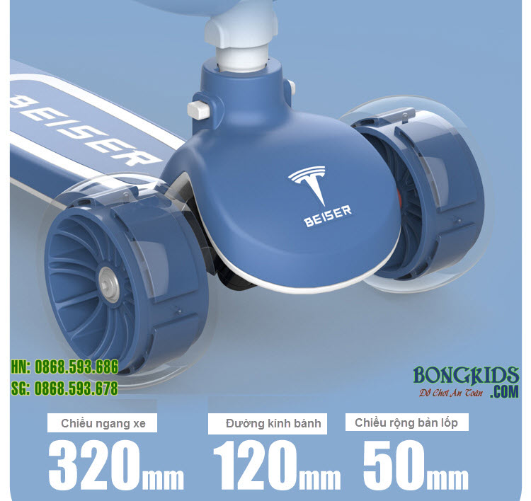 Xe trượt scooter cho bé 801