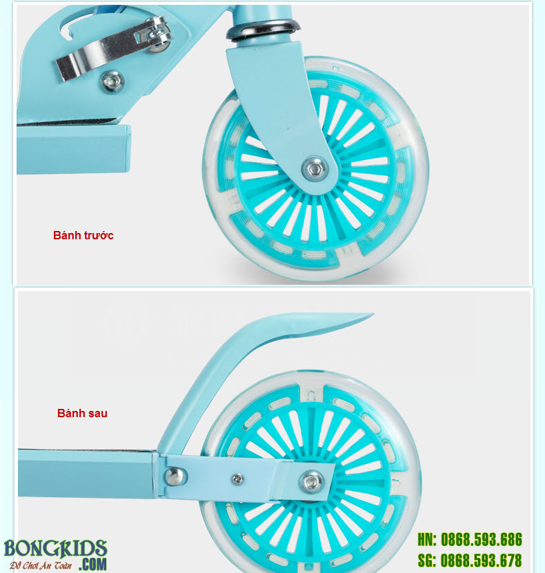 Xe trượt scooter 2 bánh cho bé